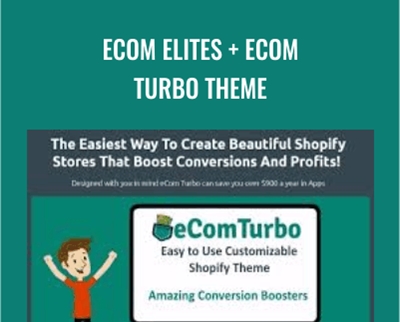 Ecom Elites + Ecom Turbo Theme - Franklin Hatchett