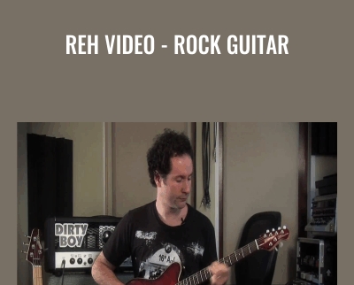 REH Video-Rock guitar - Blues Saraceno