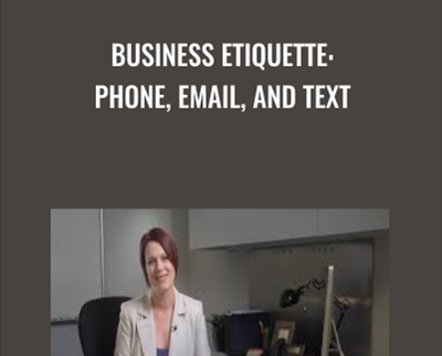 Business Etiquette: Phone