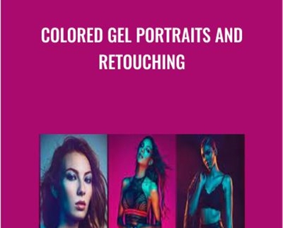 Colored Gel Portraits and Retouching - Jake Hicks