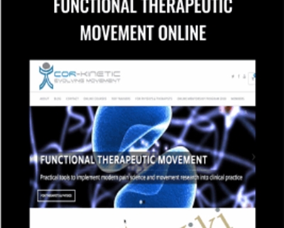 Functional Therapeutic Movement Online - Cor-Kinetic
