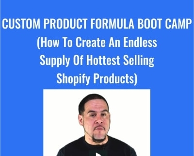 Custom Product Formula Boot Camp - Robert Nava & Ricky Mataka