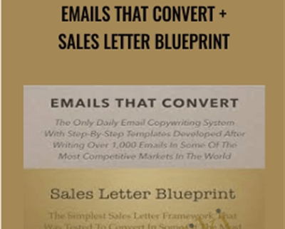 Emails That Convert + Sales Letter Blueprint - Danavir Sarria