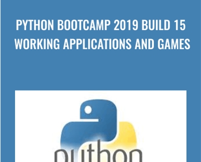 Python Bootcamp 2019 Build 15 working Applications and Games - Dev Nirwal