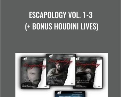 Escapology vol. 1-3 (+ Bonus Houdini Lives) - Dixie Dooley