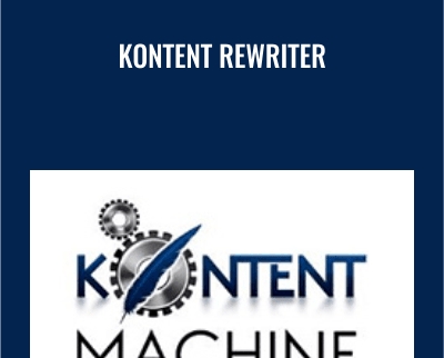 Kontent Rewriter - KontentMachine