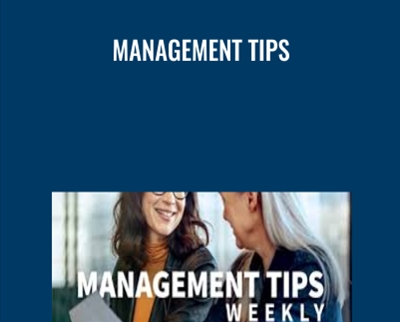 Management Tips - Todd Dewett