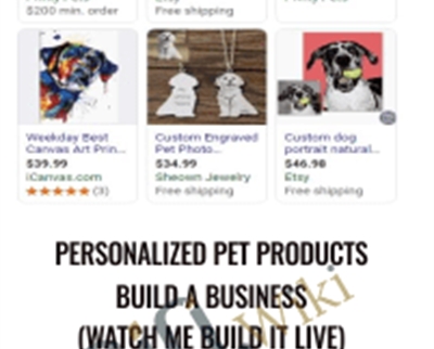 Personalized Pet Products Build A Business (Watch Me Build It LIVE) - Cener Mastermind