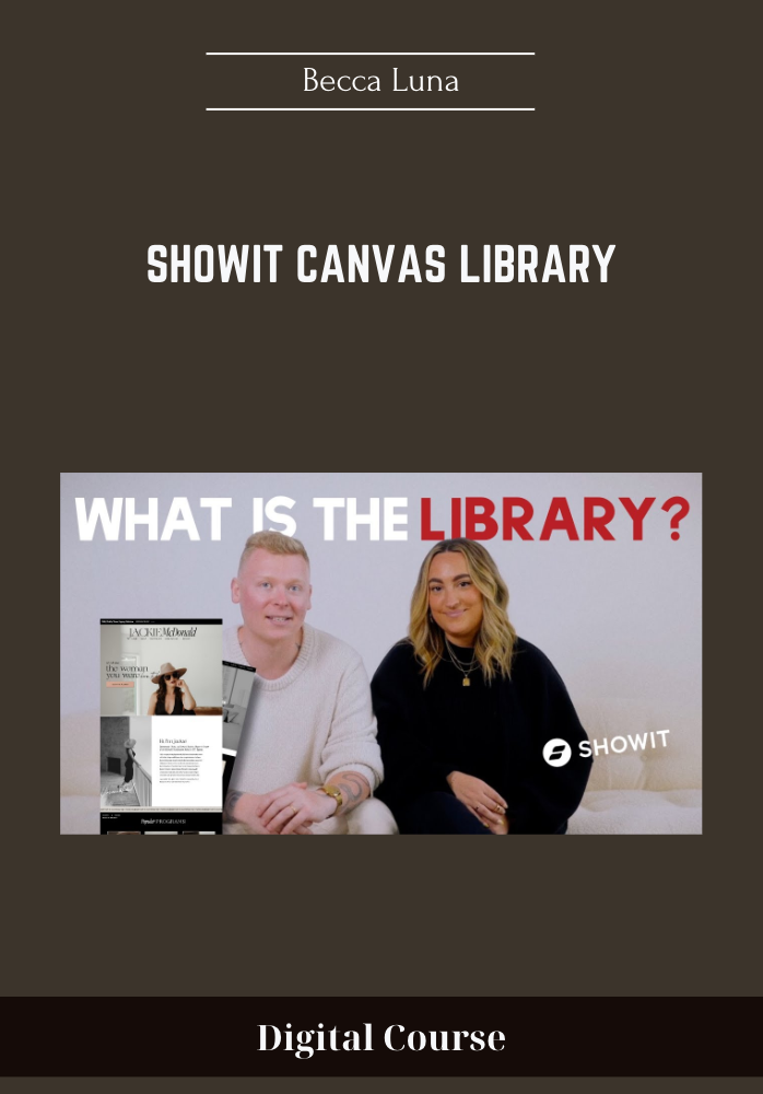 Showit Canvas Library - Becca Luna - $399